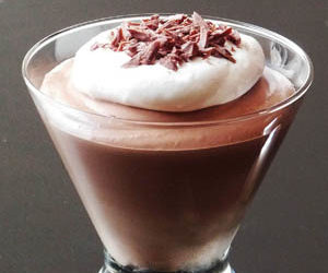 Chocolate Walnut Mousse