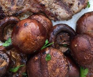 Balsamic and Soy Roasted Mushrooms