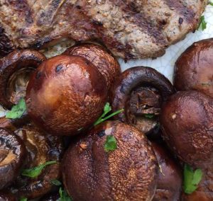 Balsamic and Soy Roasted Mushrooms