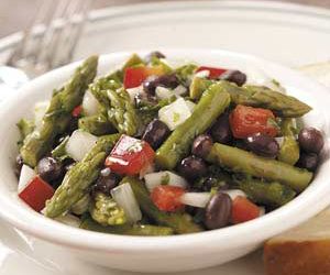 Black Bean and Asparagus Salad