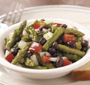 Black Bean and Asparagus Salad