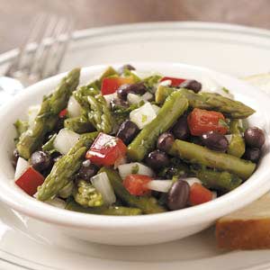 Black Bean and Asparagus Salad