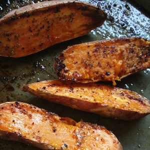 Simple Roasted Sweet Potatoes