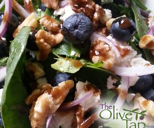 Blueberry, Feta and Honeyed Walnut Salad